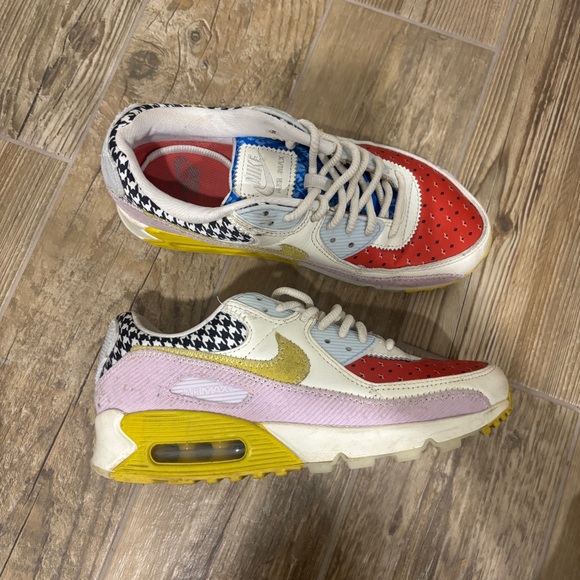 Nike Air Max 90, Patchwork, Size Women’s 7.5 - Picture 4 of 11